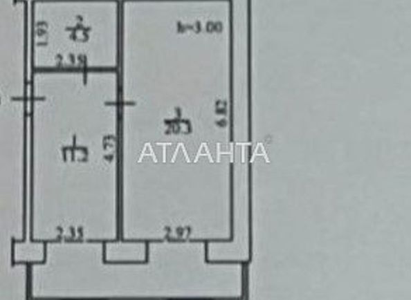 1-кімнатна квартира за адресою вул. Гімназійна (площа 41,9 м²) - Atlanta.ua - фото 7