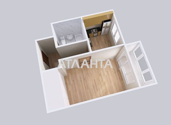 1-room apartment apartment by the address st. Fontanskaya dor Perekopskoy Divizii (area 31 m²) - Atlanta.ua - photo 11