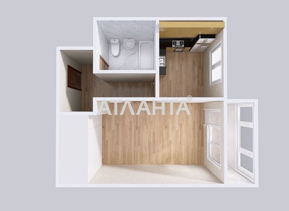 1-room apartment apartment by the address st. Fontanskaya dor Perekopskoy Divizii (area 31 m²) - Atlanta.ua - photo 14