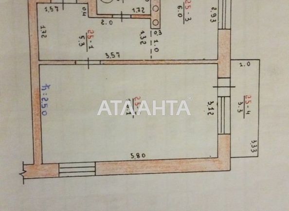 1-room apartment apartment by the address st. Gvardeyskaya (area 33 m²) - Atlanta.ua - photo 25