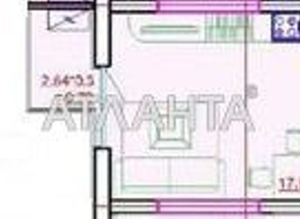 1-room apartment apartment by the address st. Sofievskaya Korolenko (area 25,8 m²) - Atlanta.ua - photo 6