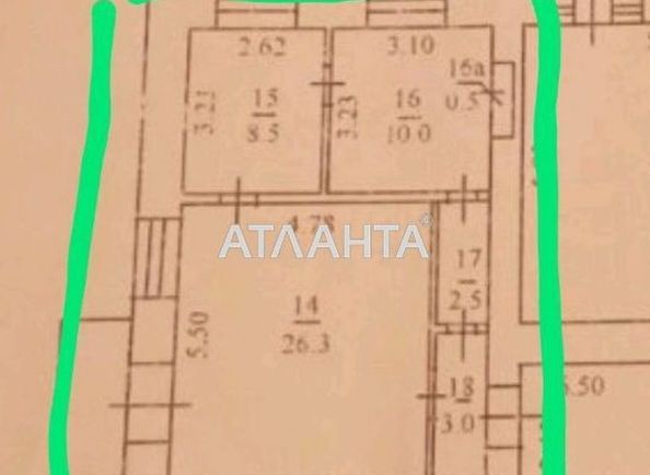 Room in dormitory apartment by the address st. Tolstogo lva (area 44,8 m²) - Atlanta.ua - photo 9