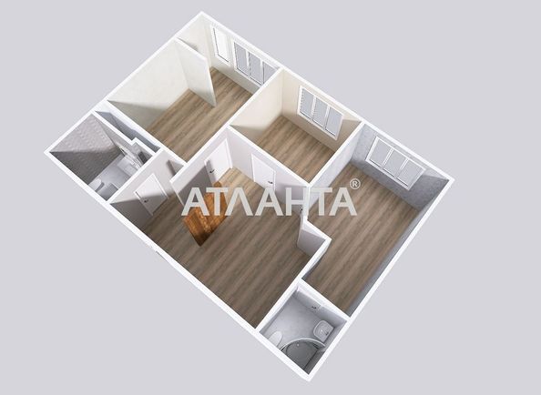 3-комнатная квартира по адресу ул. Юнатская (площадь 61,5 м²) - Atlanta.ua - фото 19