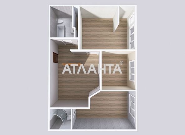 3-комнатная квартира по адресу ул. Юнатская (площадь 61,5 м²) - Atlanta.ua - фото 24