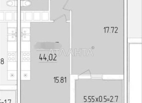 1-комнатная квартира по адресу ул. Краснова (площадь 44 м²) - Atlanta.ua - фото 15