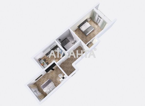 2-rooms apartment apartment by the address st. Gorodotskaya ul (area 78 m²) - Atlanta.ua - photo 16