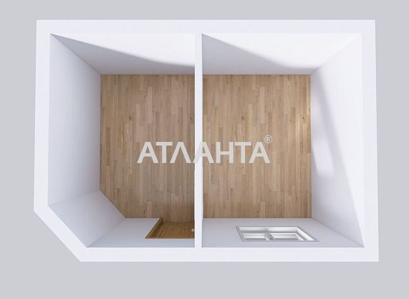 1-кімнатна квартира за адресою вул. Огіркова (площа 19,6 м²) - Atlanta.ua - фото 12