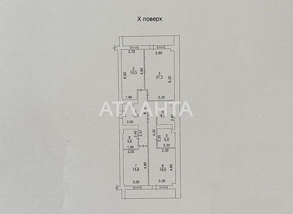 2-rooms apartment apartment by the address st. Frantsuzskiy bul Proletarskiy bul (area 105,9 m²) - Atlanta.ua - photo 20