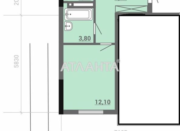 2-кімнатна квартира за адресою вул. Пішонівська (площа 67,9 м²) - Atlanta.ua - фото 4