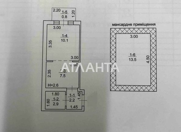 2-rooms apartment apartment by the address st. Paustovskogo (area 37 m²) - Atlanta.ua - photo 6