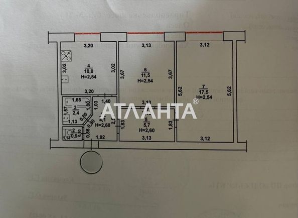 2-rooms apartment apartment by the address st. Tiraspolskoe shosse (area 52,1 m²) - Atlanta.ua - photo 8