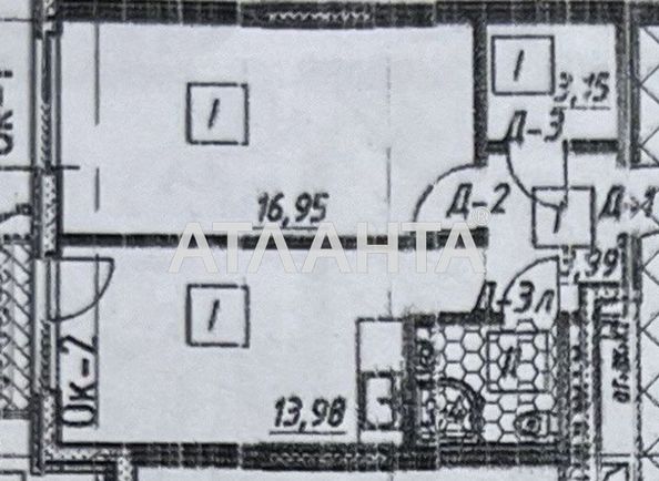 1-room apartment apartment by the address st. Dachnaya (area 44 m²) - Atlanta.ua - photo 5