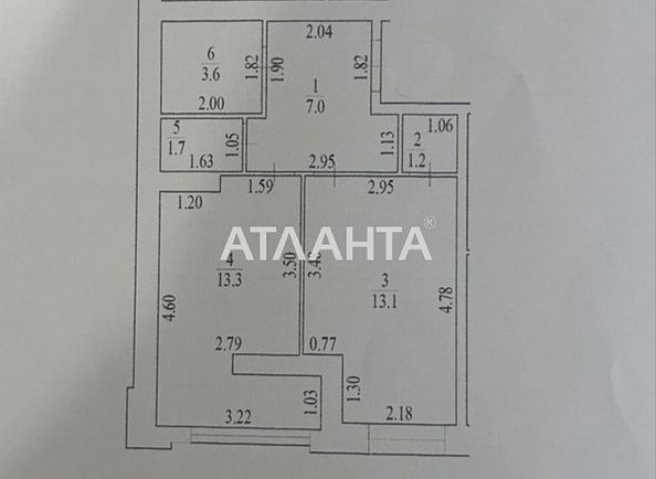 1-комнатная квартира по адресу ул. Сахарова (площадь 40 м²) - Atlanta.ua - фото 14