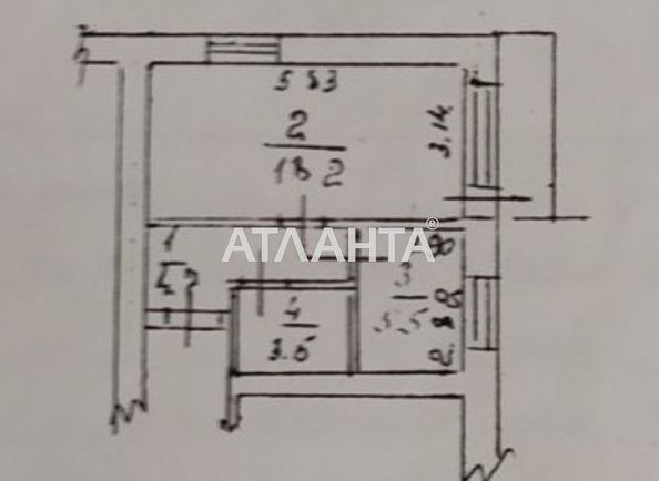 1-кімнатна квартира за адресою Мира пр. (площа 33 м²) - Atlanta.ua - фото 12