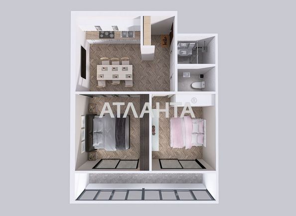 2-rooms apartment apartment (area 54 m²) - Atlanta.ua - photo 8