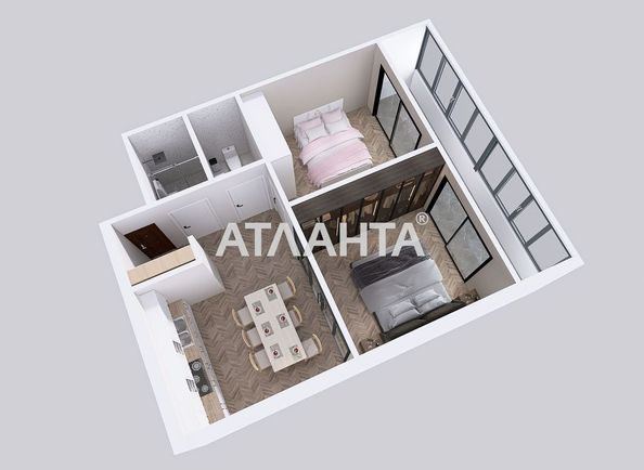 2-rooms apartment apartment (area 54 m²) - Atlanta.ua - photo 10