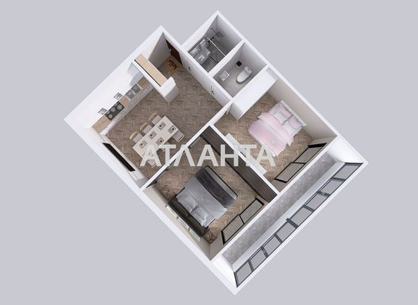 2-rooms apartment apartment (area 54 m²) - Atlanta.ua - photo 11