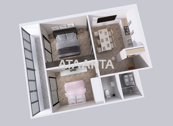2-rooms apartment apartment (area 54 m²) - Atlanta.ua - photo 14