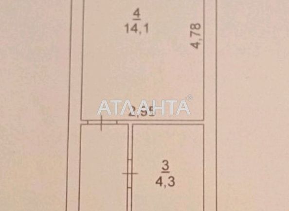 1-room apartment apartment by the address st. Borovskogo Nikolaya (area 28,3 m²) - Atlanta.ua - photo 7