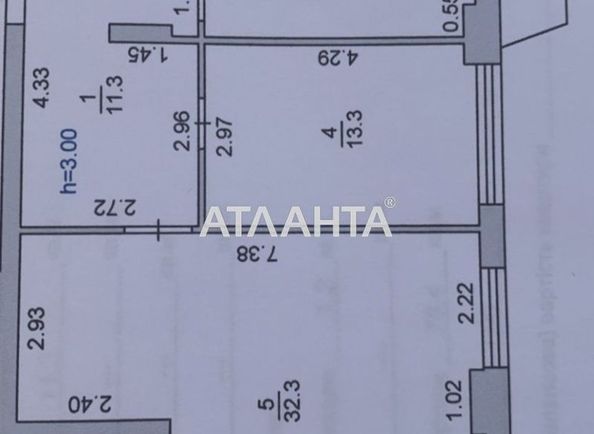 2-комнатная квартира по адресу ул. Радостная (площадь 79 м²) - Atlanta.ua - фото 2