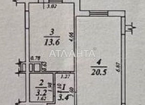 1-кімнатна квартира за адресою Фонтанська дор. (площа 42 м²) - Atlanta.ua - фото 5