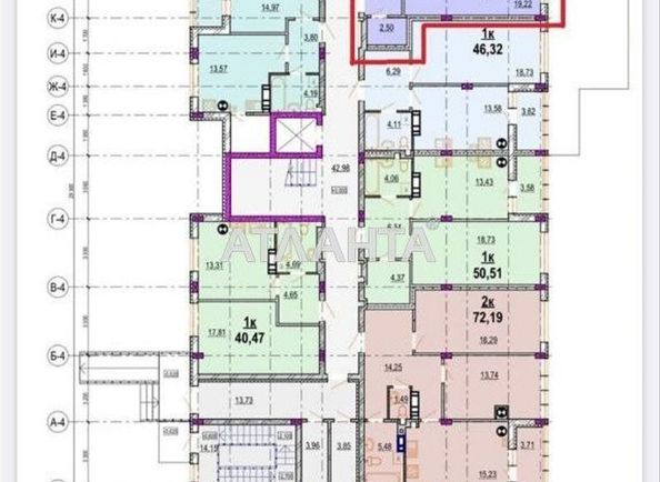 2-кімнатна квартира за адресою вул. Івана Богуна (площа 75,1 м²) - Atlanta.ua - фото 6