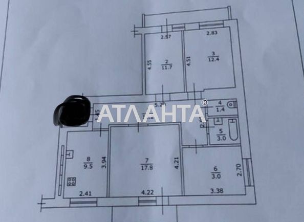 4+-rooms apartment apartment by the address st. Breusa (area 80 m²) - Atlanta.ua - photo 12