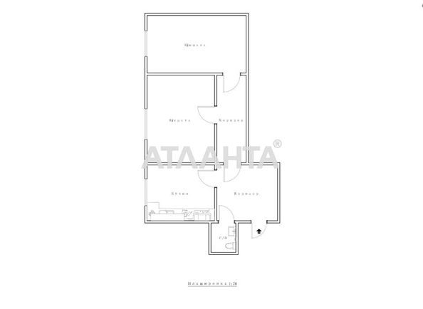 2-rooms apartment apartment by the address st. Kanatnaya Sverdlova (area 71,3 m²) - Atlanta.ua - photo 20