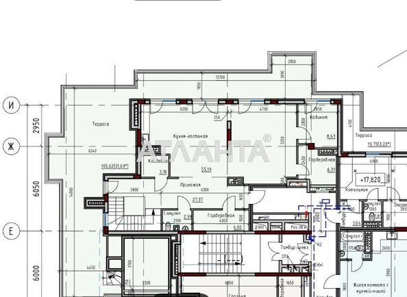 Многокомнатная квартира по адресу ул. Дачная (площадь 255 м²) - Atlanta.ua