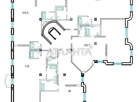 3-кімнатна квартира за адресою вул. Львівська (площа 125 м²) - Atlanta.ua - фото 20