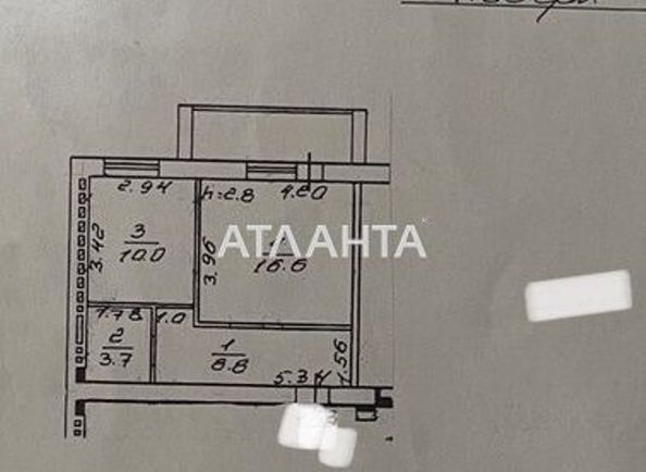 1-кімнатна квартира за адресою вул. Дідріхсона (площа 45,1 м²) - Atlanta.ua - фото 13