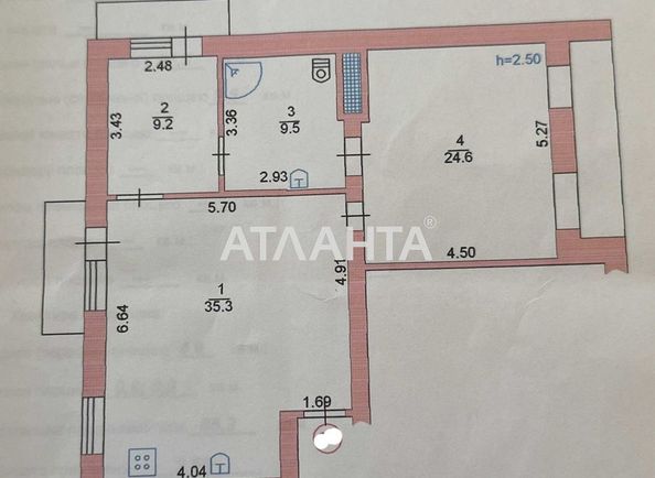 2-rooms apartment apartment by the address st. Mira pr Lenina (area 85 m²) - Atlanta.ua - photo 13