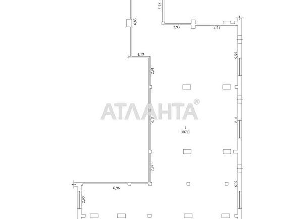 Комерційна нерухомість за адресою Небесної сотні пр. (площа 307 м²) - Atlanta.ua - фото 16