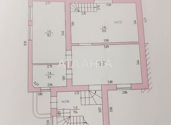 Будинок за адресою вул. Центральна (площа 200 м²) - Atlanta.ua - фото 24