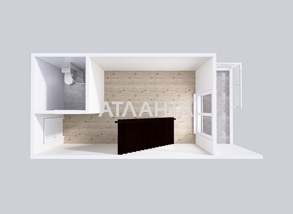 1-кімнатна квартира за адресою вул. Бочарова ген. (площа 36 м²) - Atlanta.ua - фото 19