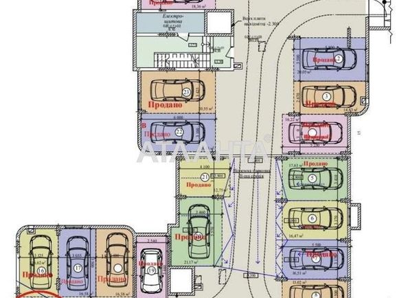 Commercial real estate at st. Truskavetskaya ul (area 14,8 m²) - Atlanta.ua