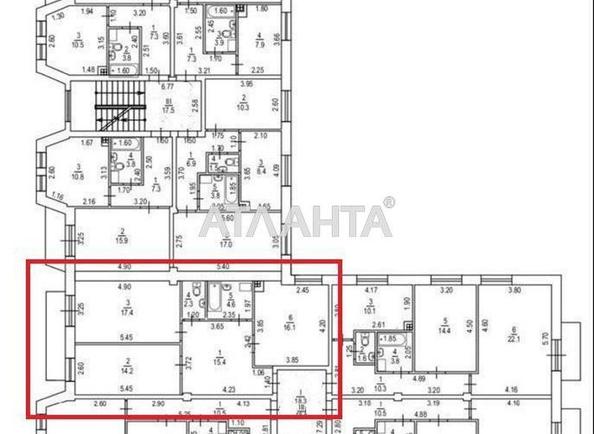 2-rooms apartment apartment by the address st. Vernadskogo Tulskaya (area 71,4 m²) - Atlanta.ua - photo 8