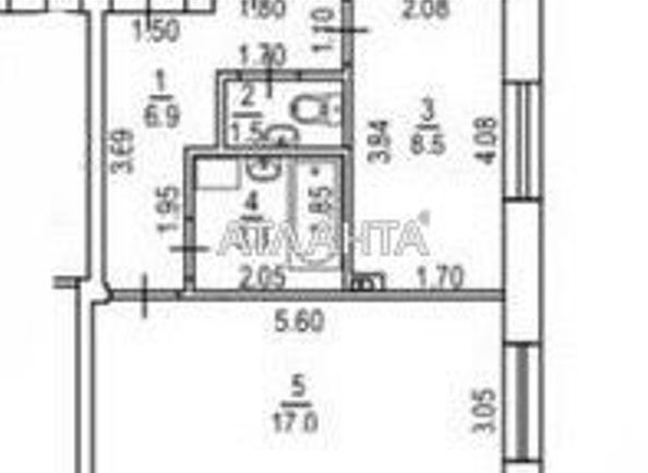 1-room apartment apartment by the address st. Tulskaya (area 37,7 m²) - Atlanta.ua - photo 7