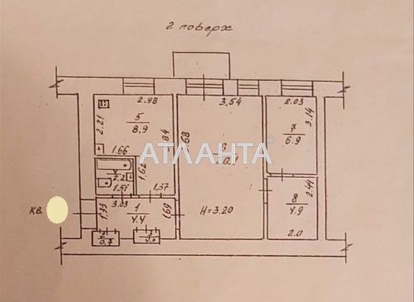 2-rooms apartment apartment by the address st. Gradonachalnitskaya Perekopskoy Pobedy (area 49,2 m²) - Atlanta.ua - photo 4