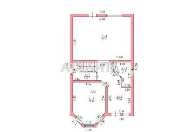 House by the address st. Vishnevaya (area 130 m²) - Atlanta.ua - photo 8