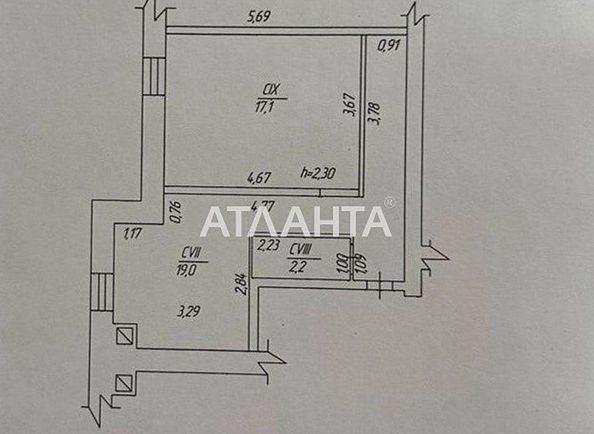 3-кімнатна квартира за адресою вул. Волошкова (площа 85,3 м²) - Atlanta.ua - фото 12