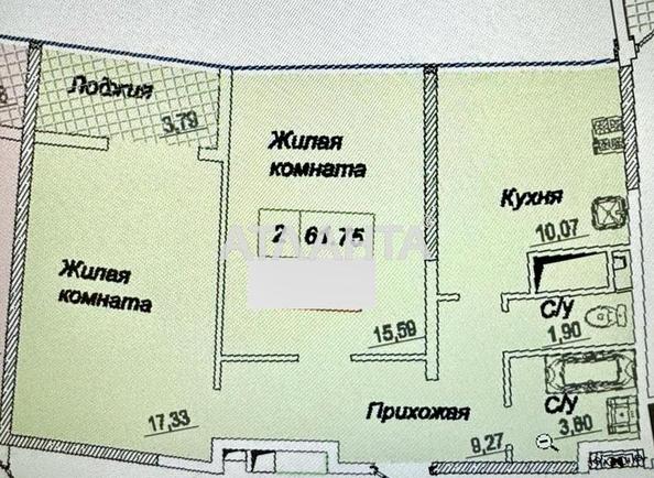 2-комнатная квартира по адресу ул. Каманина (площадь 60 м²) - Atlanta.ua - фото 24
