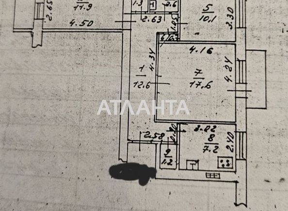 3-кімнатна квартира за адресою Глушко ак. Пр. (площа 64 м²) - Atlanta.ua - фото 6