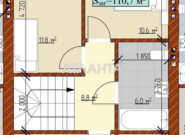 House by the address st. Yubileynaya Novaya (area 110 m²) - Atlanta.ua - photo 7