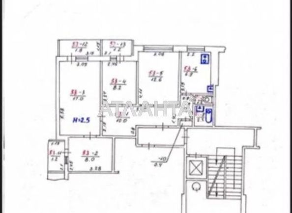 Багатокімнатна квартира за адресою вул. Кульпарківська (площа 72,4 м²) - Atlanta.ua - фото 6