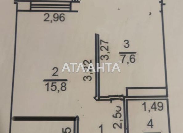 1-комнатная квартира по адресу Небесной Сотни пр. (площадь 35,2 м²) - Atlanta.ua - фото 7