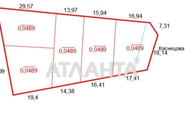 Landplot by the address st. Vasnetsova (area 4,9 acr) - Atlanta.ua - photo 5