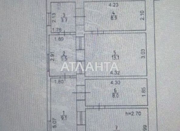 3-rooms apartment apartment by the address st. Tsvetaeva gen (area 61 m²) - Atlanta.ua - photo 2