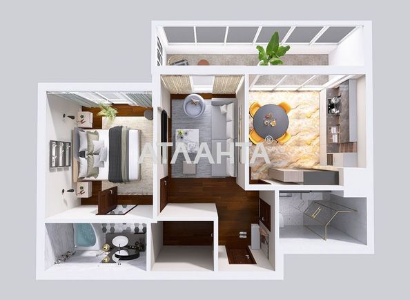 2-кімнатна квартира за адресою вул. Чехова (площа 52 м²) - Atlanta.ua - фото 17