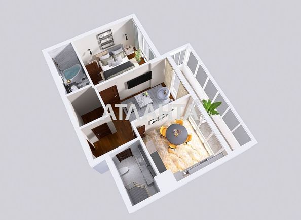 2-кімнатна квартира за адресою вул. Чехова (площа 52 м²) - Atlanta.ua - фото 23